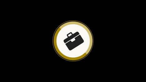 Briefcase-Bag-icon-loop-Animation-video-transparent-background-with-alpha-channel